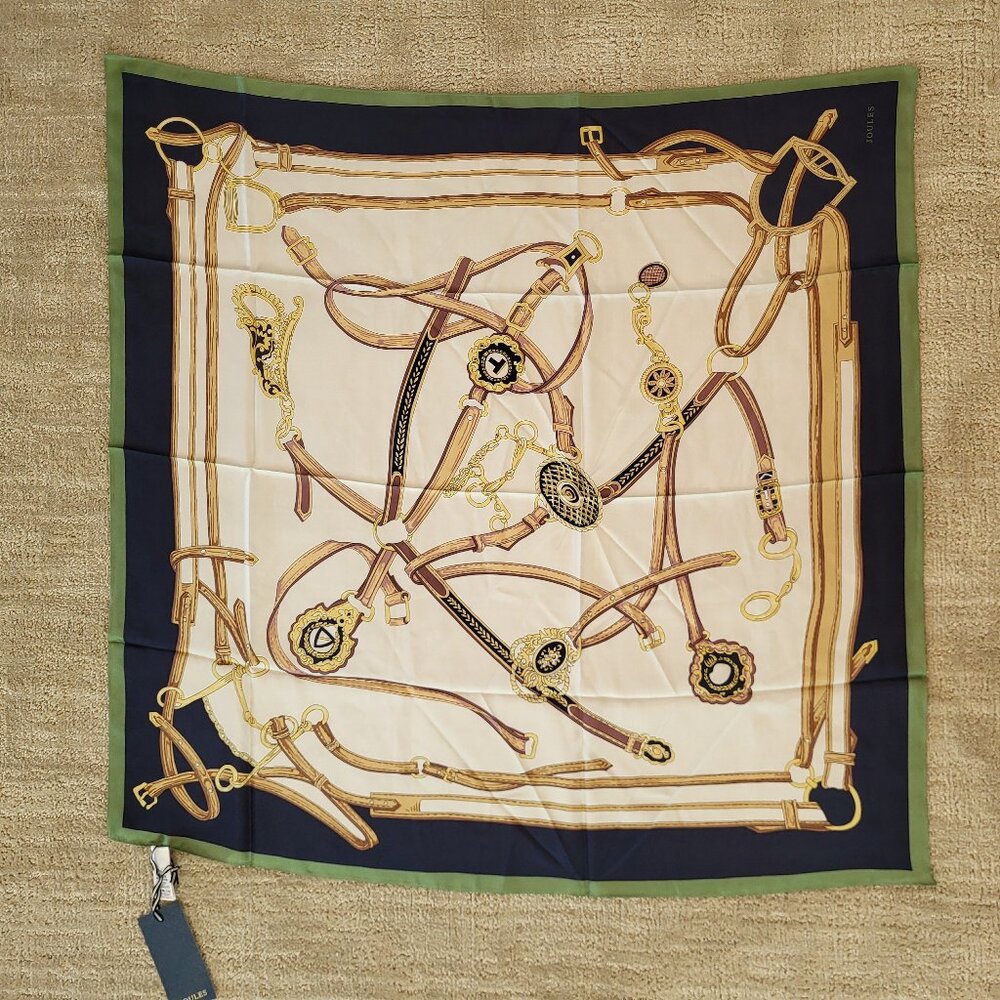 Joules Silk Scarf